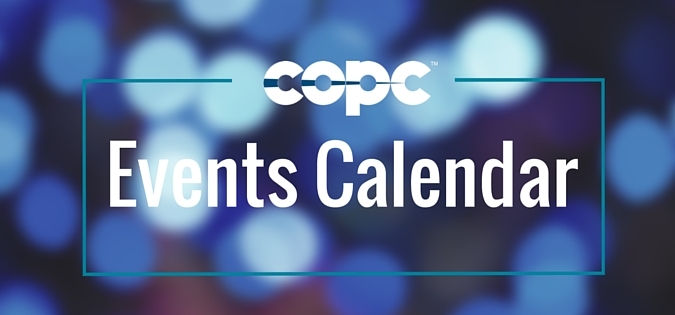 New listings–COPC Inc. Global Events Calendar