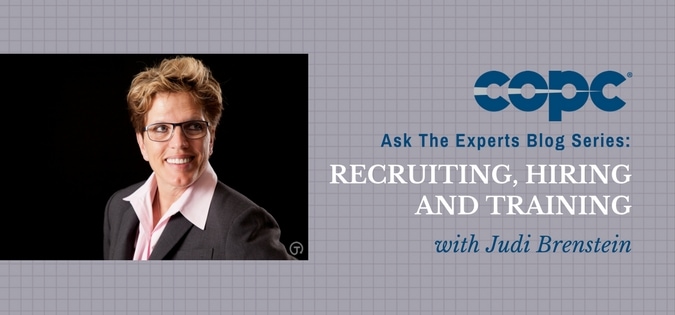 Ask the Experts Blog Series: Recruiting, Hiring and Training for CX Operations