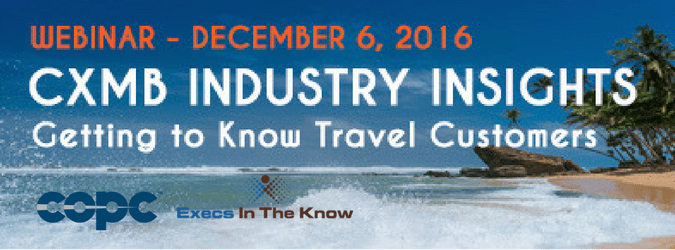 Attend our Travel Industry Webinar on December 6th