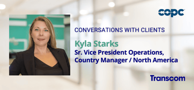 Conversations with Clients:  Kyla Starks, Transcom thumbnail Image 