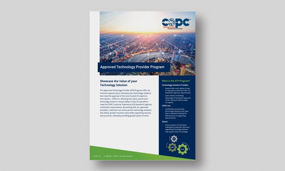 Approved Technology Provider Program