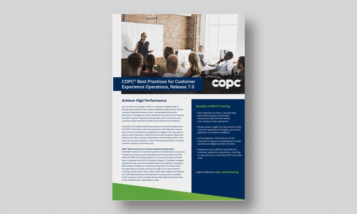Best Practices for Customer Experience Operations