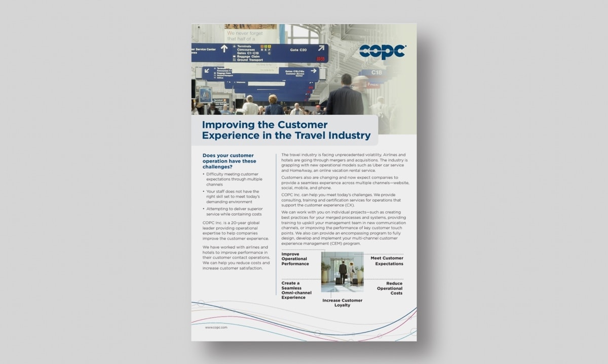 COPC Inc. Services for Travel