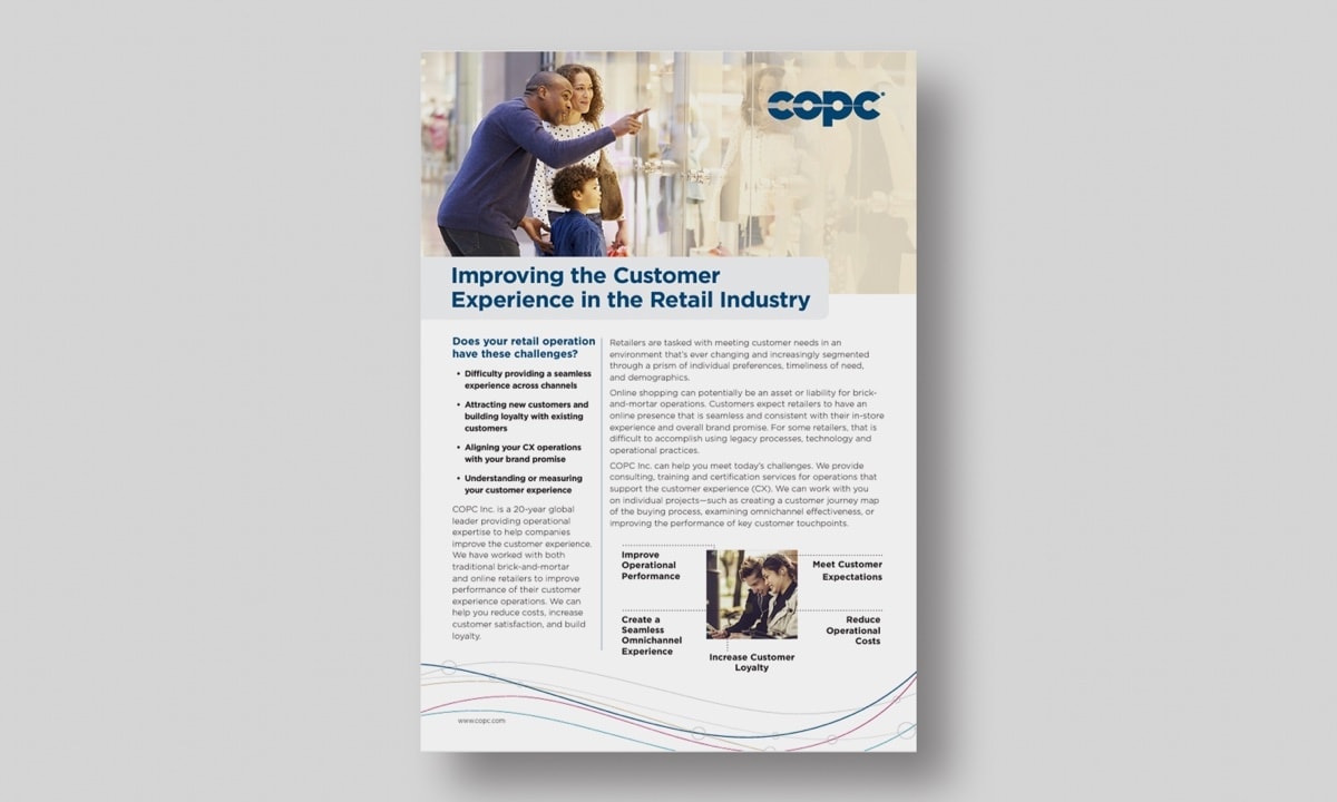 COPC Inc. Services for Retail
