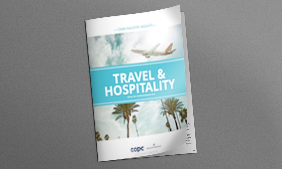 Customer Experience Management Benchmark (CXMB) 2016 Industry Insights: Travel & Hospitality Survey