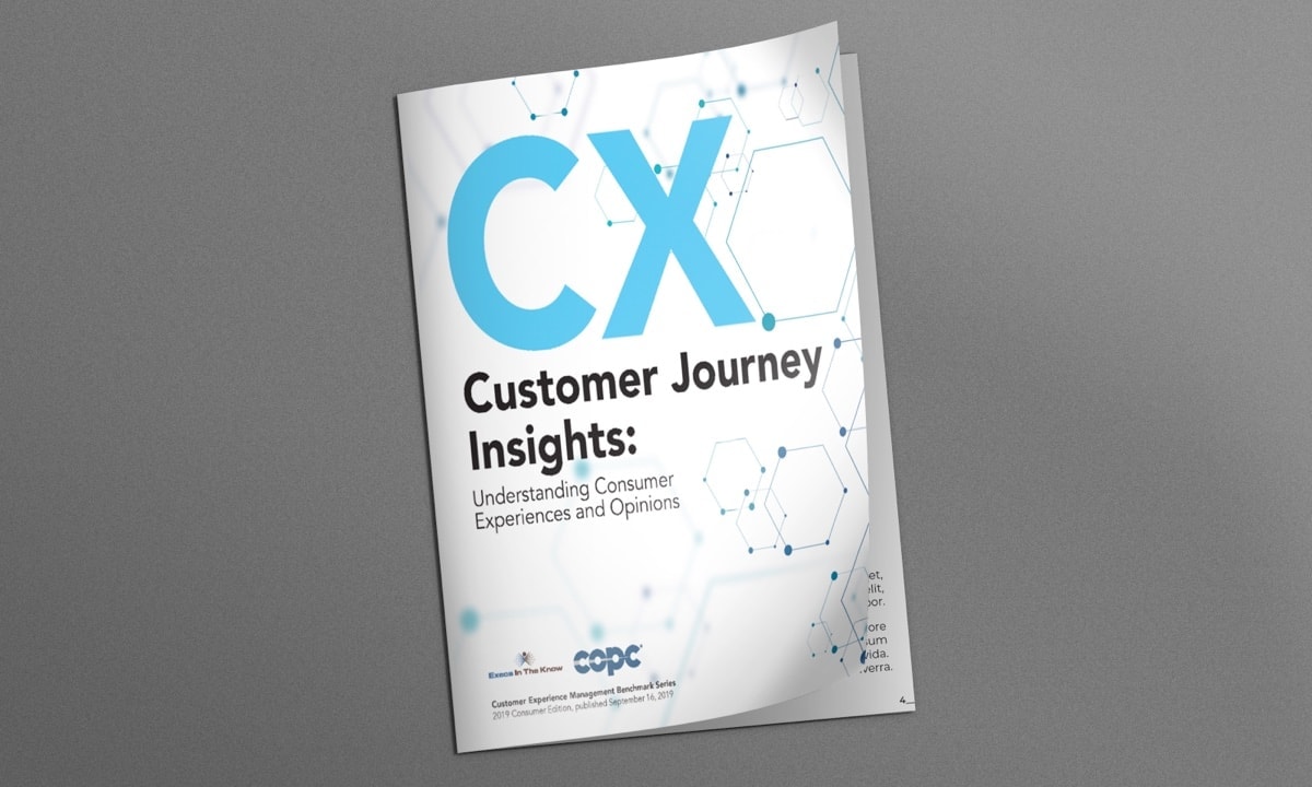 Customer Experience Management Benchmark (CXMB) 2019 Consumer Edition