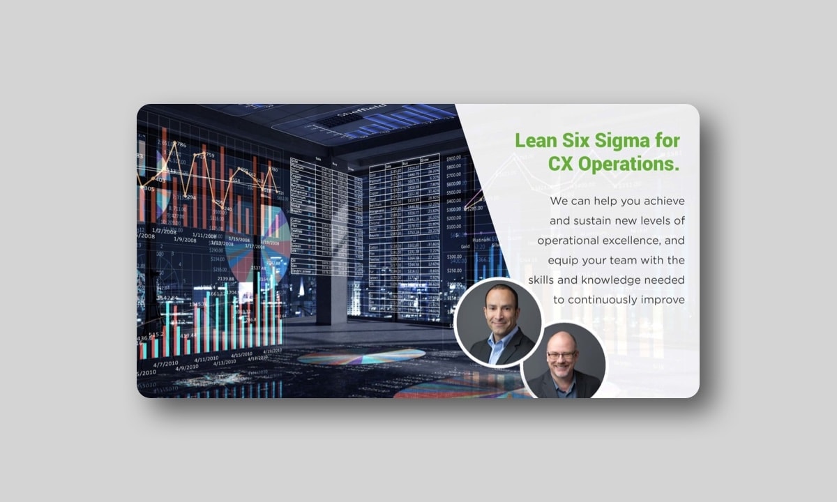 Lean Six Sigma for CX Operations