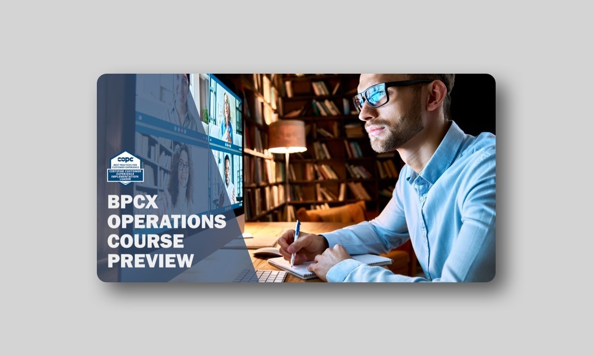 BPCX Operations Training Preview