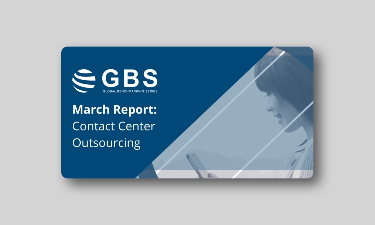 Global Benchmarking Series | Contact Center Outsourcing