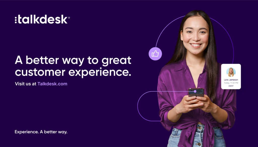 Talkdesk – a better way to great customer experience.