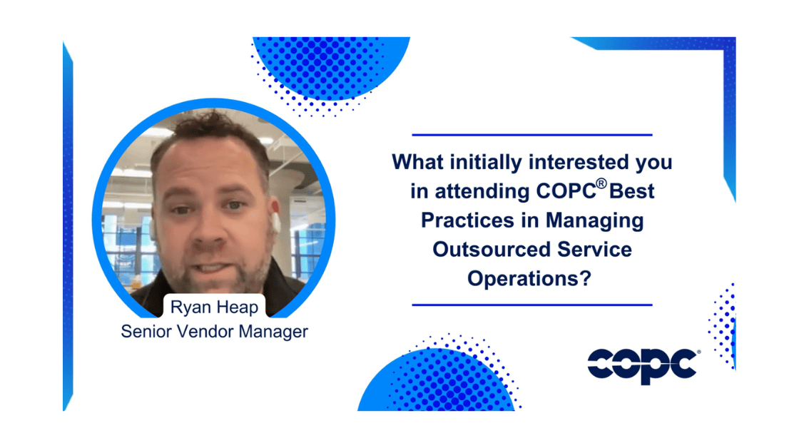 COPC Inc. Training Testimonial | Ryan Heap